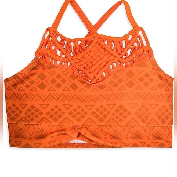 Disney Store Moana Deluxe Swimsuit for Girls 3 pc Set - Picture 4 of 5